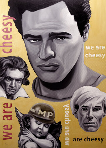 MP Society by Thomas Pramhas, Painting for Sale on Select