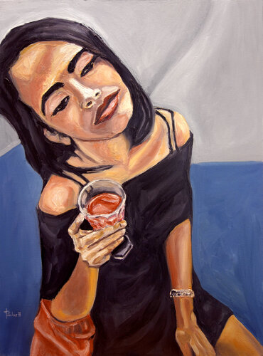Nikita by Thomas Pramhas, Painting for Sale on Select