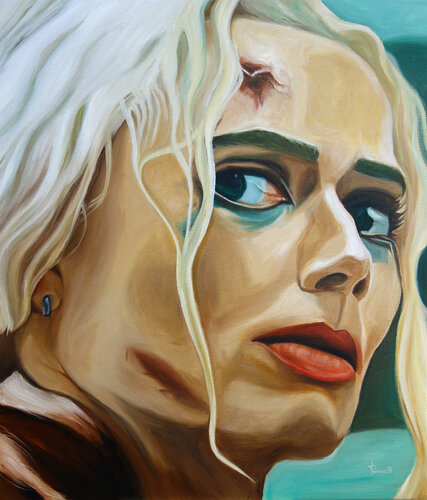 MARGOT (Harley Quinn) by Thomas Pramhas, Painting for Sale on Select