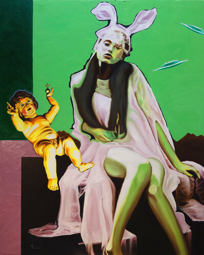 Gloria by Thomas Pramhas, Painting for Sale on Select