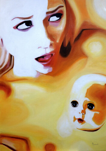Babylon by Thomas Pramhas, Painting for Sale on Select