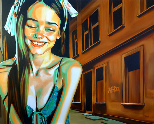 Ai-Da by Thomas Pramhas, Painting for Sale on Select