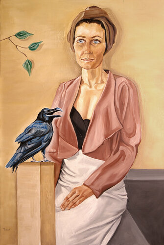Nadine by Thomas Pramhas, Painting for Sale on Select