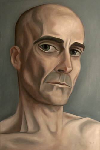 Selbstporträt_50 by Thomas Pramhas, Painting for Sale on Select