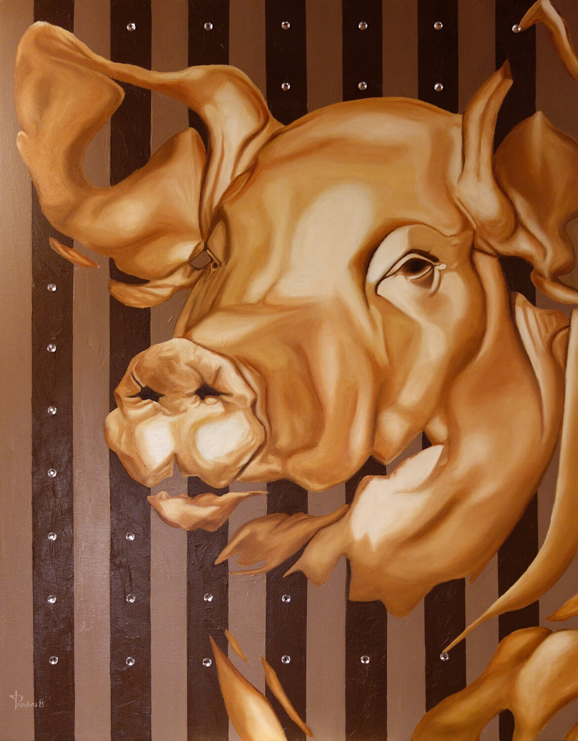 Don Alonso Thomas Pramhas Original painting for sale