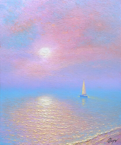 Sea by Dmitry Oleyn, Painting for Sale on Select
