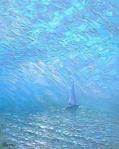 Wanderer by Dmitry Oleyn, Painting for Sale on Select