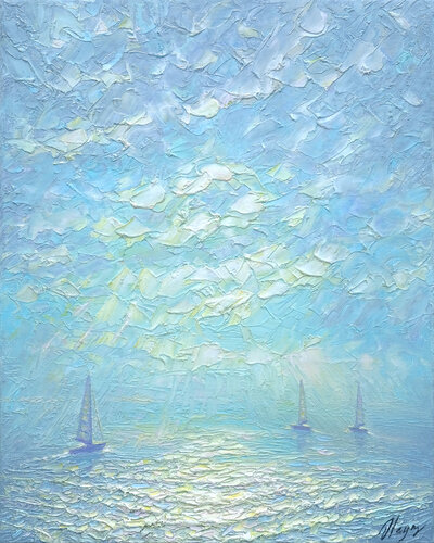 Lace of the Elements by Dmitry Oleyn, Painting for Sale on Select