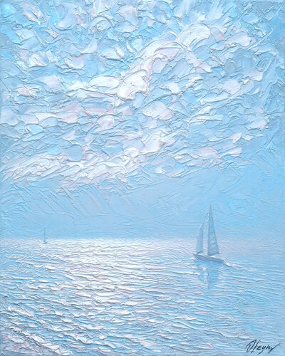 A Dream Afloat by Dmitry Oleyn, Painting for Sale on Select