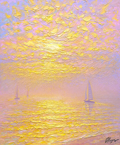 Elysian Waters by Dmitry Oleyn, Painting for Sale on Select