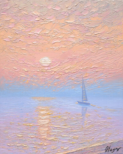 Crossroads of the Sea von Dmitry Oleyn, Malerei kaufen auf Select