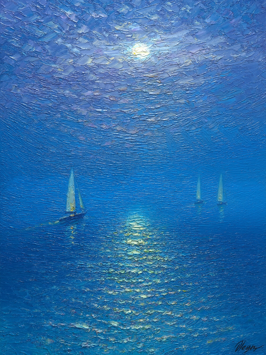 Chasing a Dream Dmitry Oleyn Original painting for sale