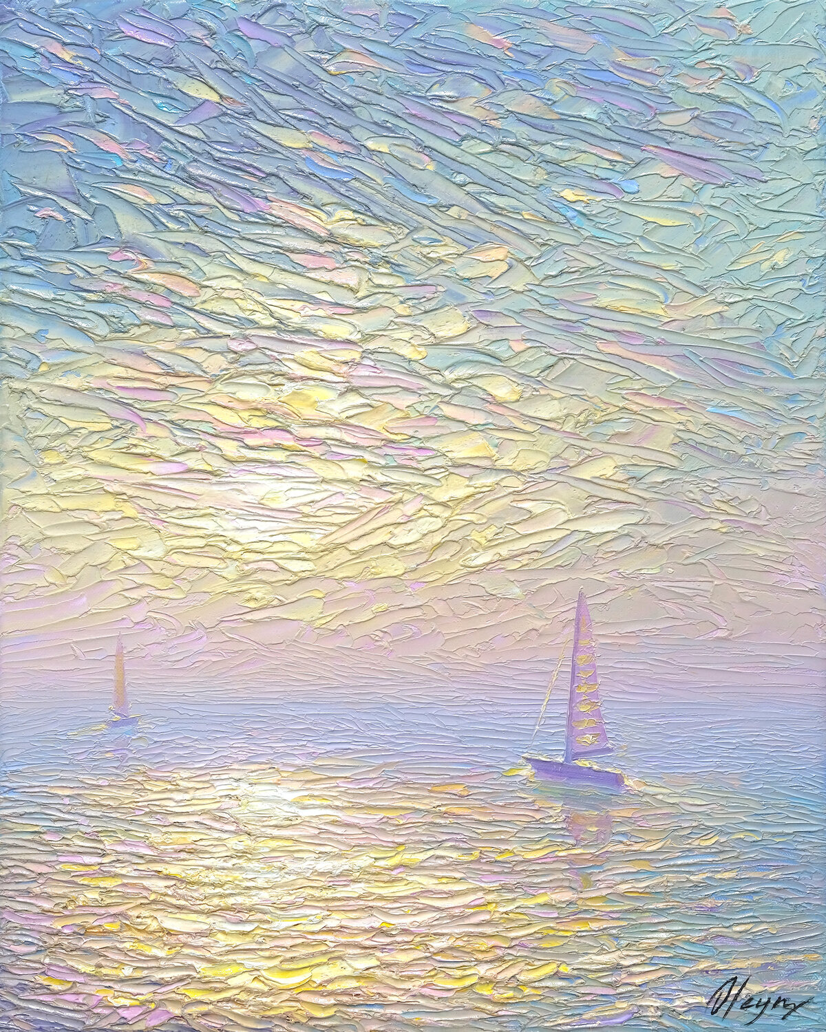 Tryst of Winds Dmitry Oleyn Original painting for sale