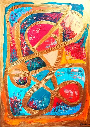 Finding each other by Getty Tatomir, Painting for Sale on Select