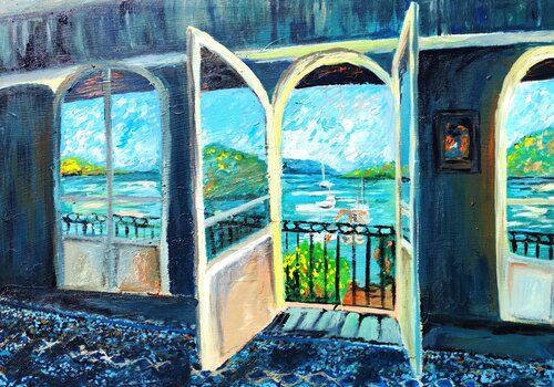 Towards Serenity by Getty Tatomir, Painting for Sale on Select