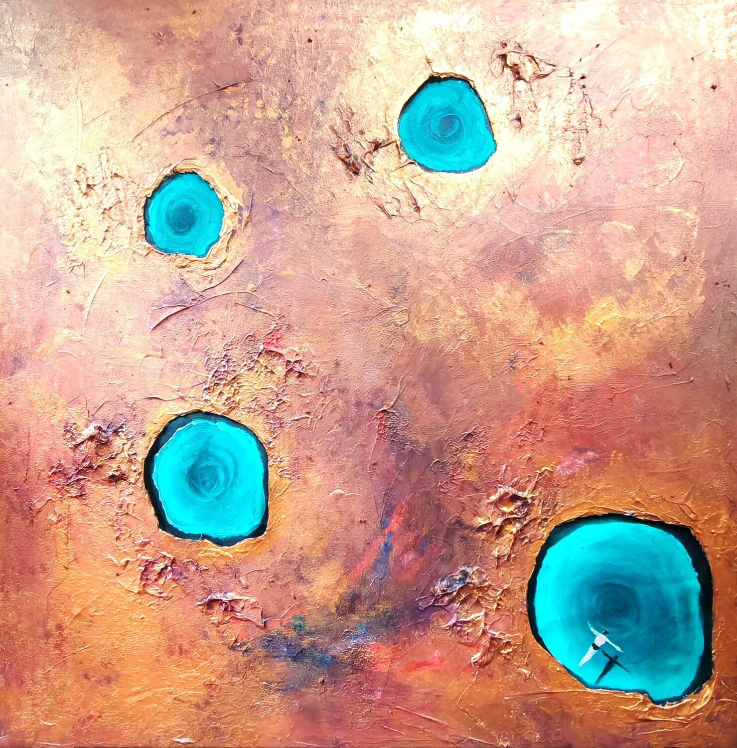 Feels Like Flying Getty Tatomir Original painting for sale