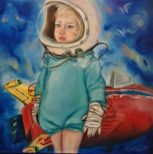 Other Planet by Lena Applebaum, Painting for Sale on Select