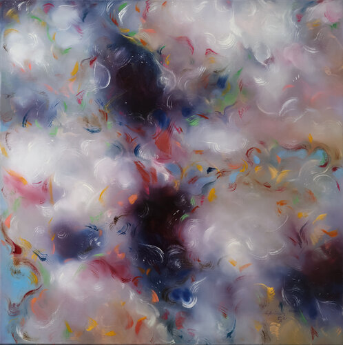 Cosmic Wings by Lena Applebaum, Painting for Sale on Select