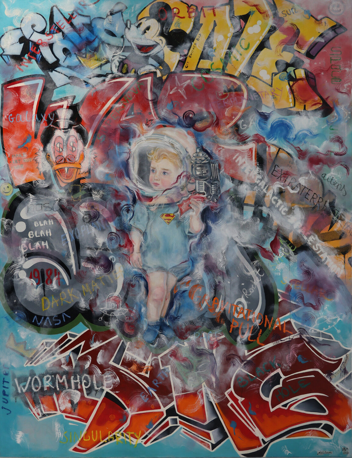 Bang! Bang! Lena Applebaum Original painting for sale