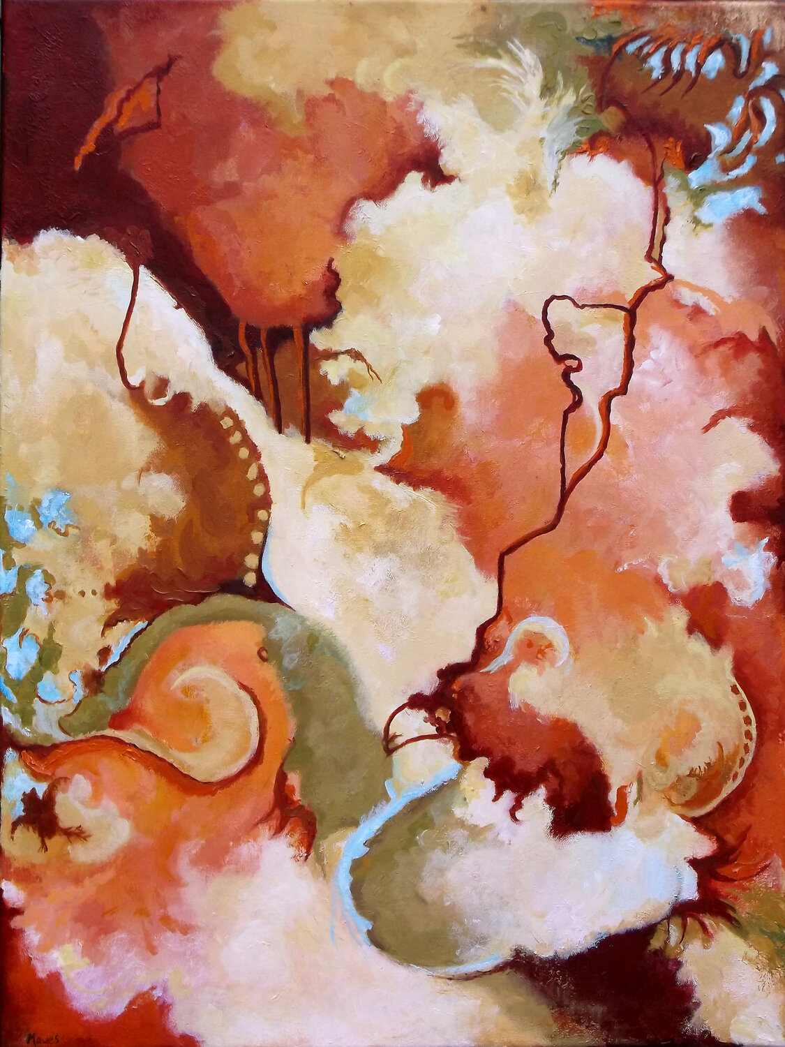 #189 Lynn Mayes Original painting for sale