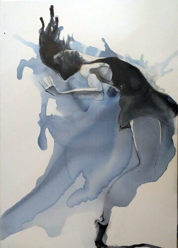 lâcher prise by Maude Ovize, Drawing for Sale on Select
