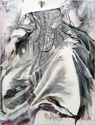 His wife 1654 by Maude Ovize, Drawing for Sale on Select