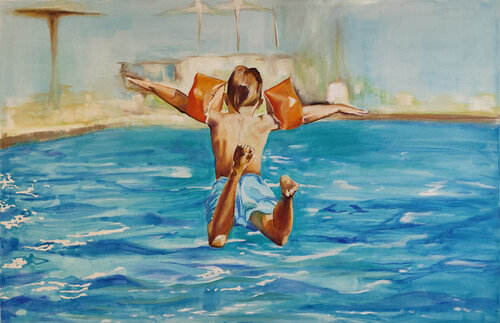 Envolée by Maude Ovize, Painting for Sale on Select