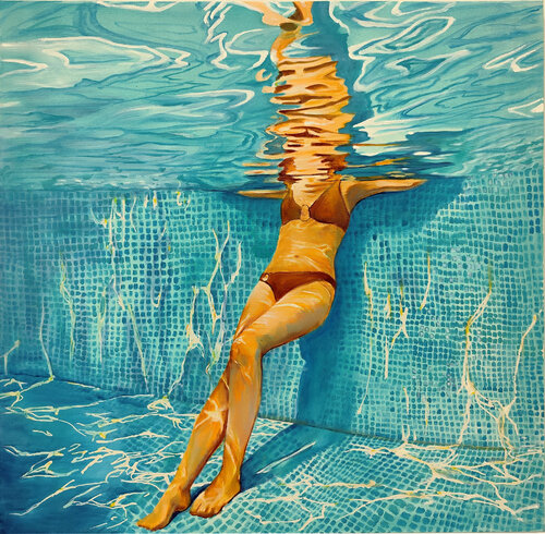 Caliente by Maude Ovize, Painting for Sale on Select