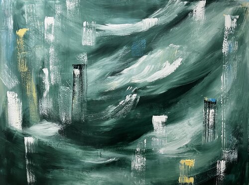 Evergreen Essence by Alanah Jarvis, Painting for Sale on Select