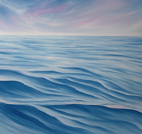 Morning Tide Glow by Alanah Jarvis, Painting for Sale on Select