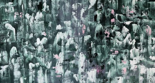 Sweet Peas and Summer Rain von Alanah Jarvis, Malerei kaufen auf Select