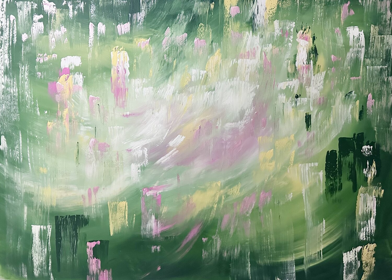Happiness Grows Here Alanah Jarvis Original painting for sale