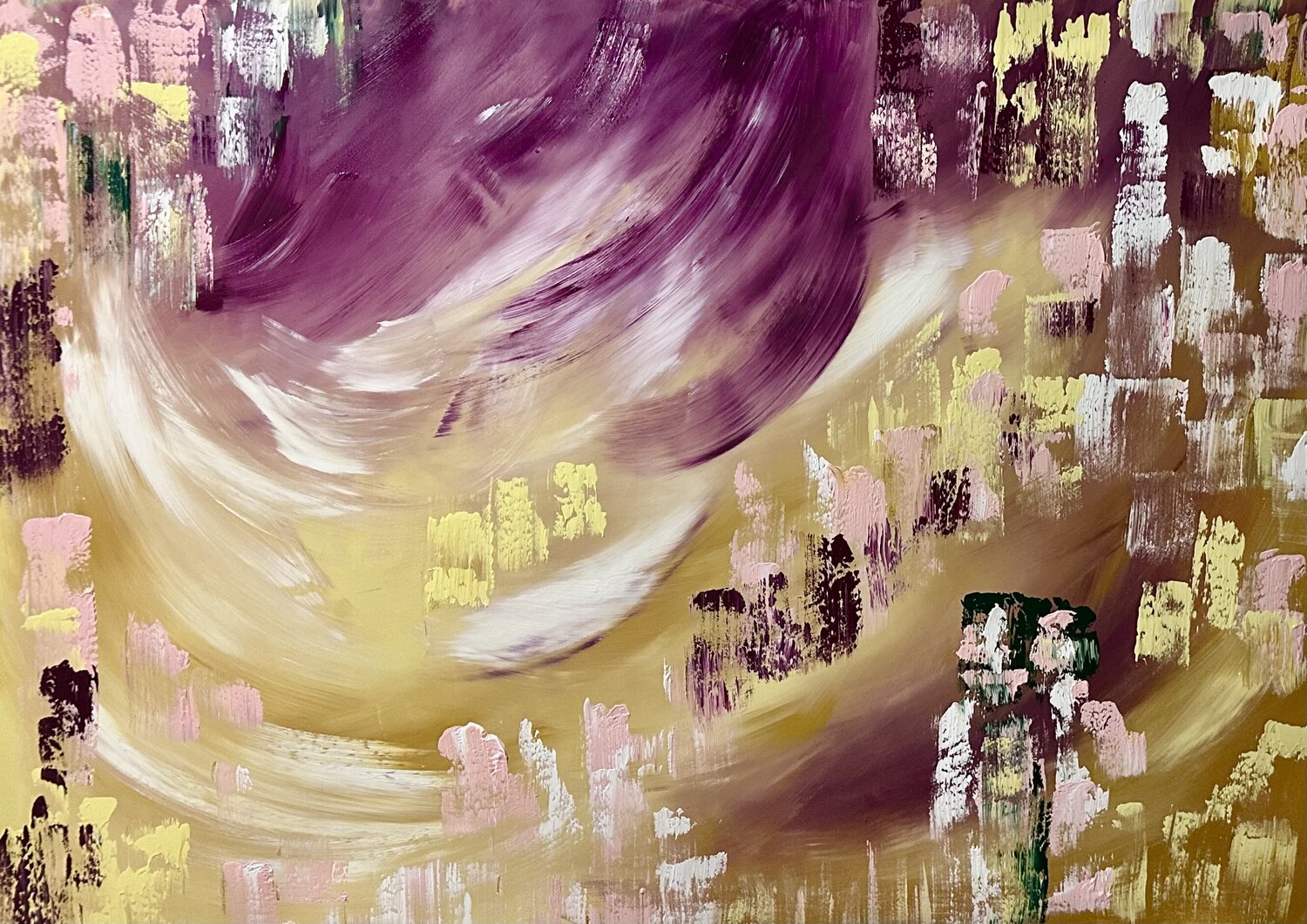 Dawns Joyful Sweep Alanah Jarvis Original painting for sale