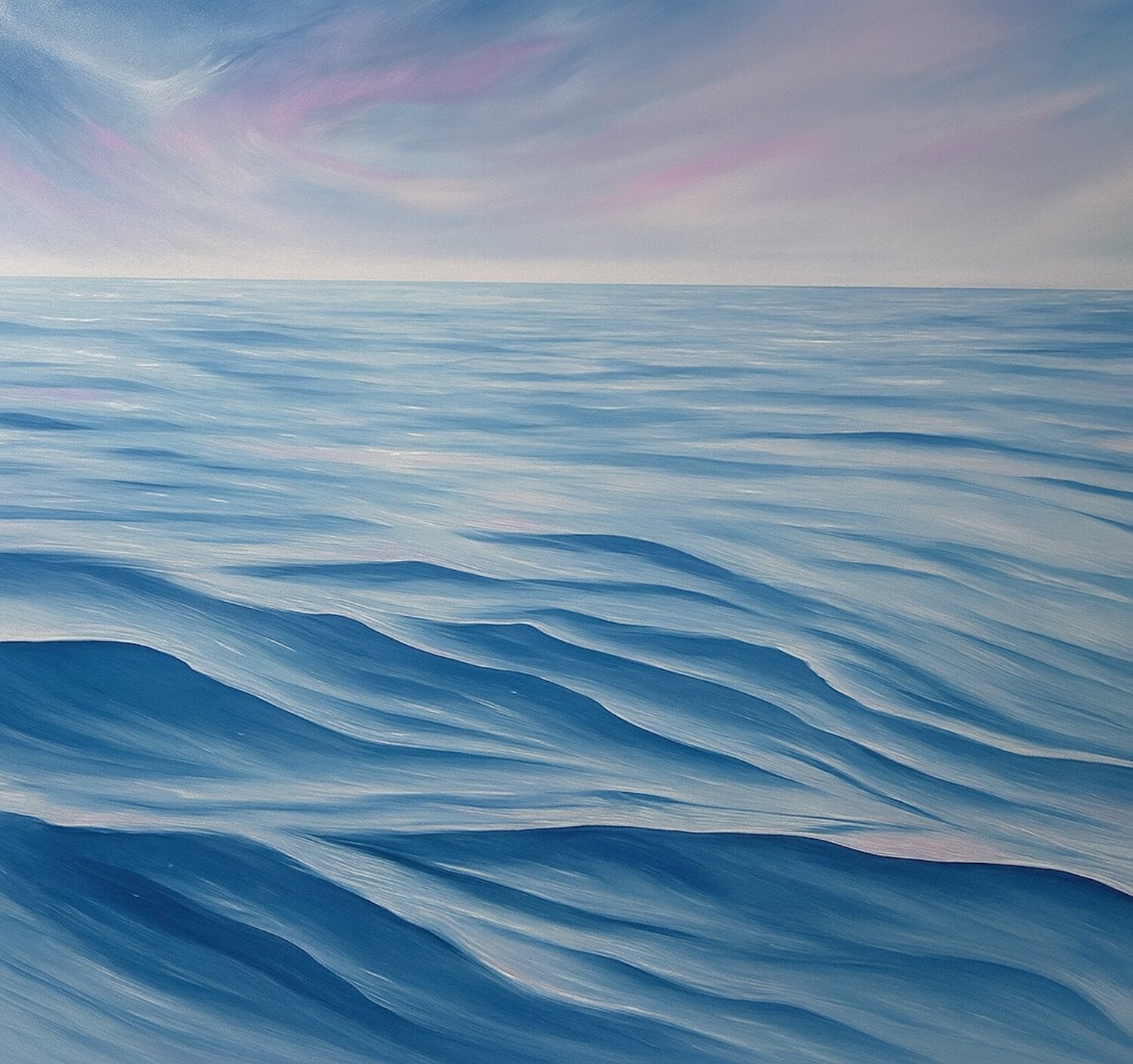 Morning Tide Glow Alanah Jarvis Original painting for sale