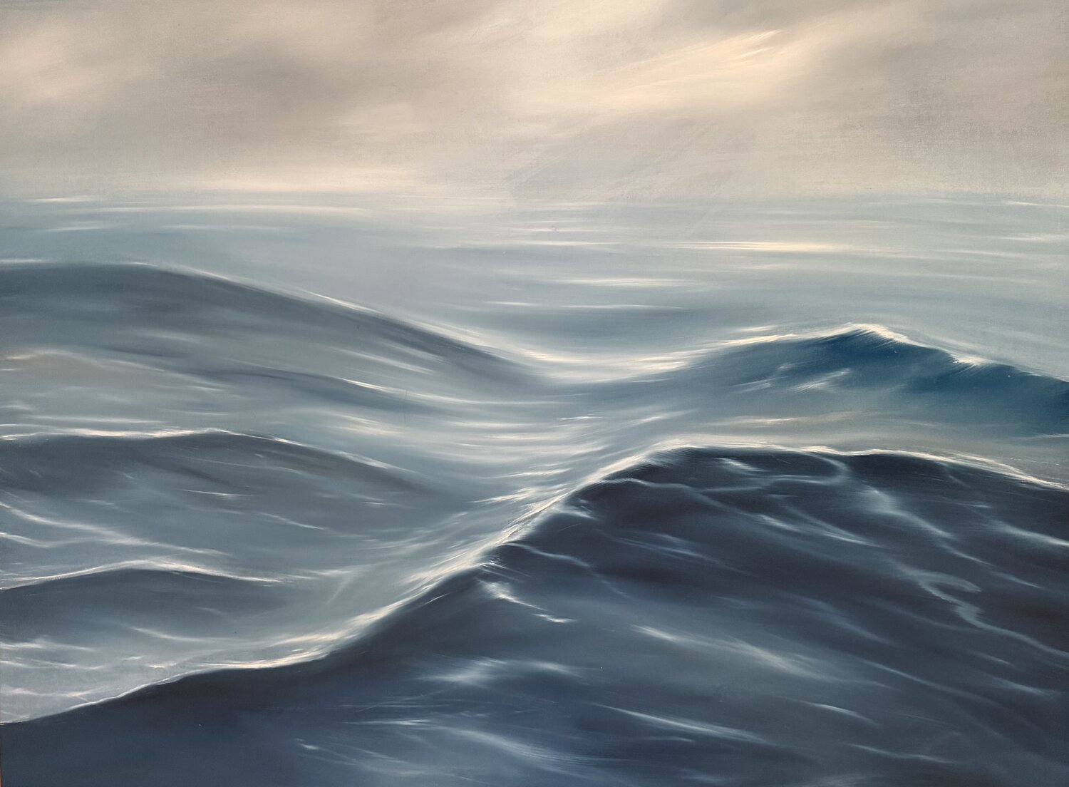 Drifting Back to the Shoreline Alanah Jarvis Original painting for sale