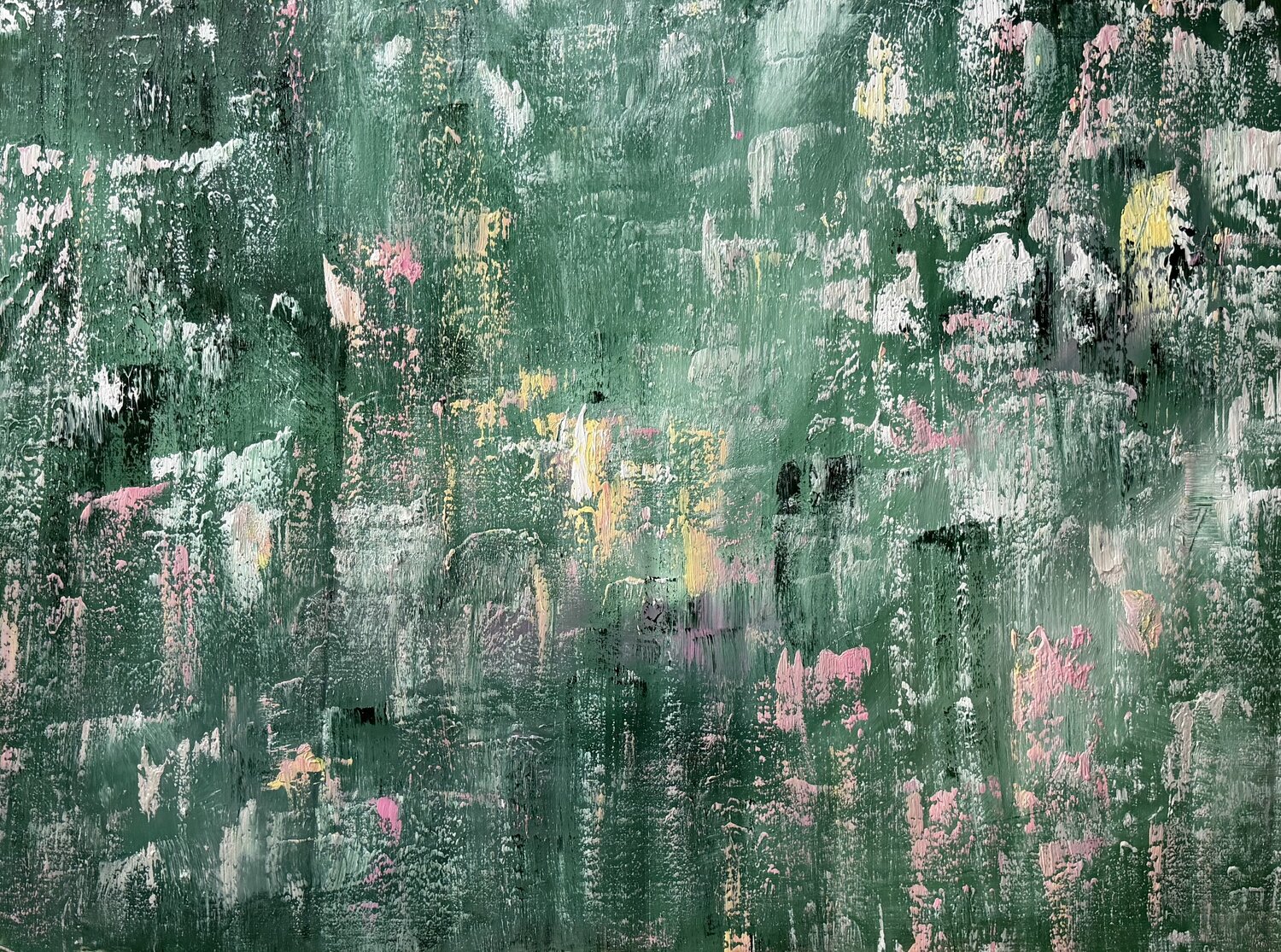 The Old Garden Waking Up Alanah Jarvis Original painting for sale