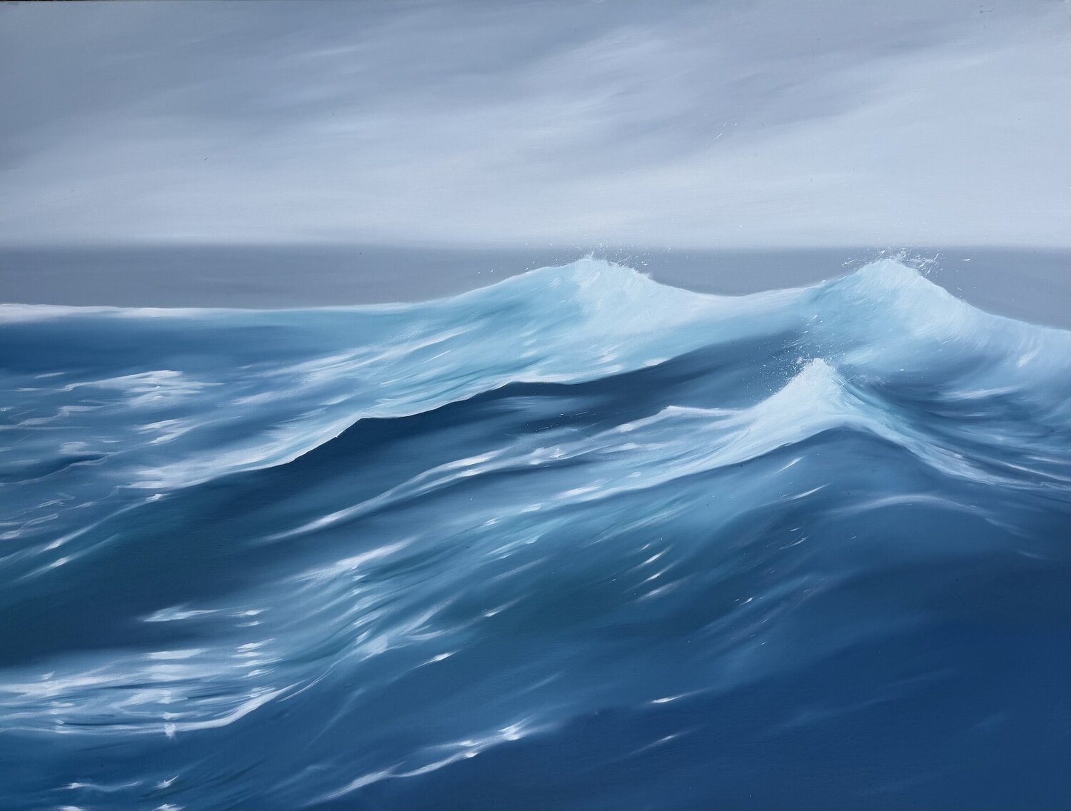 Crown of the Endless Sea Alanah Jarvis Original painting for sale