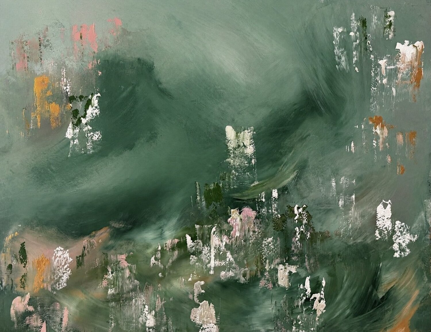A Place to Flourish Alanah Jarvis Original painting for sale