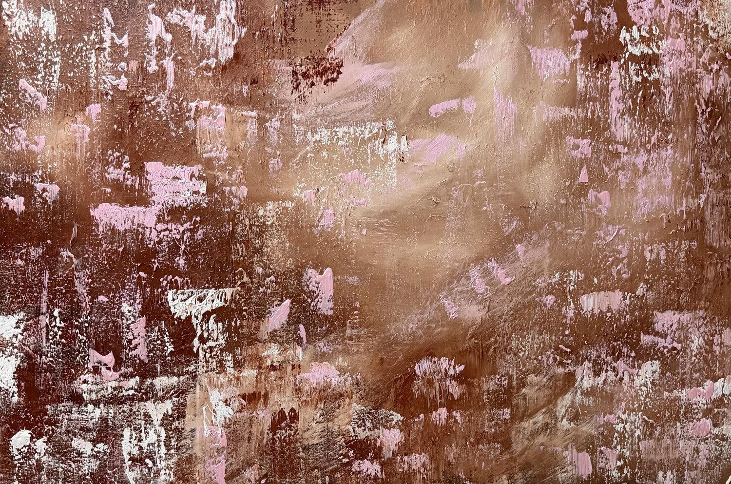 Rust and Roses Alanah Jarvis Original painting for sale