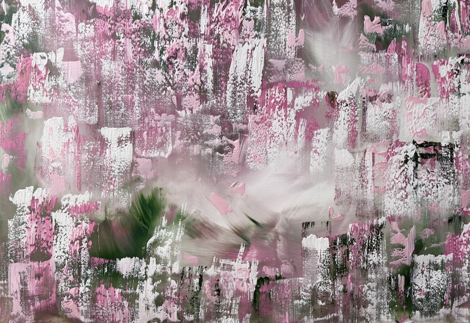 The Courage to Bloom Alanah Jarvis Originalgemälde zu verkaufen