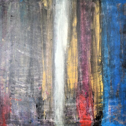Abstrakt Farbenspiel Gold by Udo von Gelden, Painting for Sale on Select