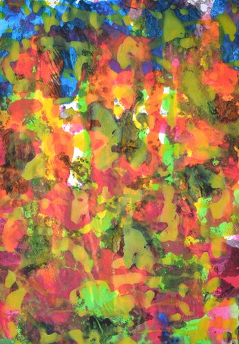 Abstract Color No. 104 by Udo von Gelden, Painting for Sale on Select