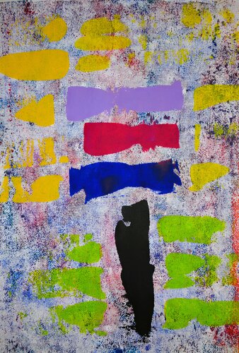 Abstract Color No. 101 by Udo von Gelden, Painting for Sale on Select