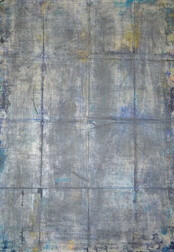 Abstrakt Farbenspiel Blau by Udo von Gelden, Painting for Sale on Select