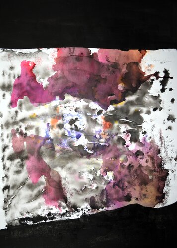 Abstrakt Farbenspiel by Udo von Gelden, Painting for Sale on Select