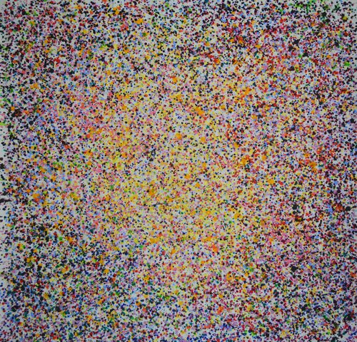 Abstrakt Farbenspiel 2026 April II by Udo von Gelden, Painting for Sale on Select