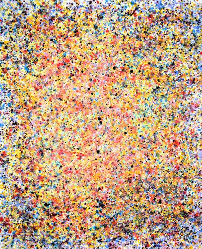 Abstrakt Farbenspiel 2026 April by Udo von Gelden, Painting for Sale on Select