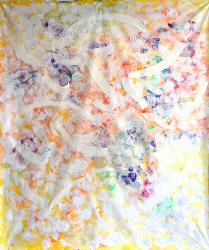 Abstrakt Farbenspiel 2026 Mai by Udo von Gelden, Painting for Sale on Select