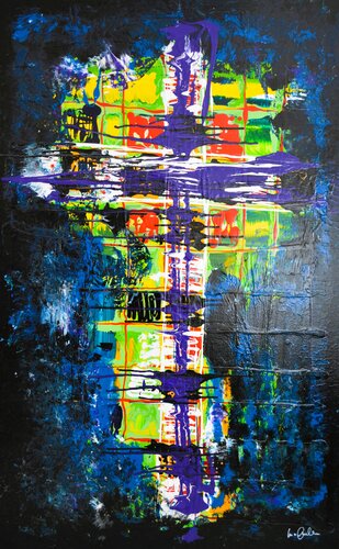 Kreuz by Udo von Gelden, Painting for Sale on Select