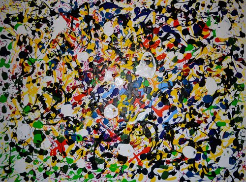 Abstraktion by Udo von Gelden, Painting for Sale on Select